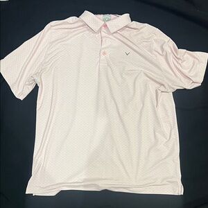 Callaway Light Pink Polo Shirt